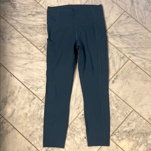 lululemon athletica Teal Blue Leggings